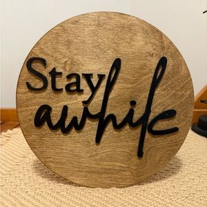 Custom Made Wall Art Sign